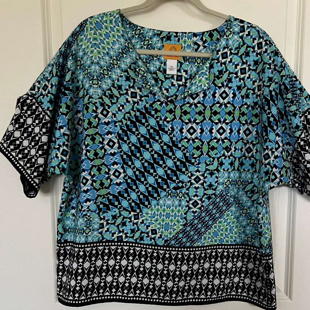 Ruby Rd. V-neck Top